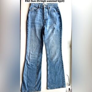 PAC Sun 25 high waisted button fly